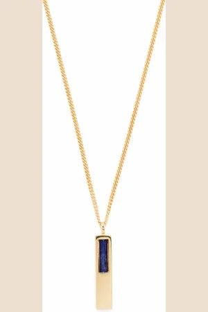 TOM WOOD Lapis lazuli necklace