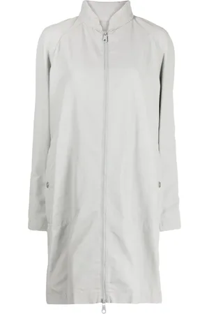 CHANEL 2001 zip-front lightweight coat