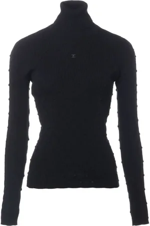 CHANEL Interlocking CC-logo sweater