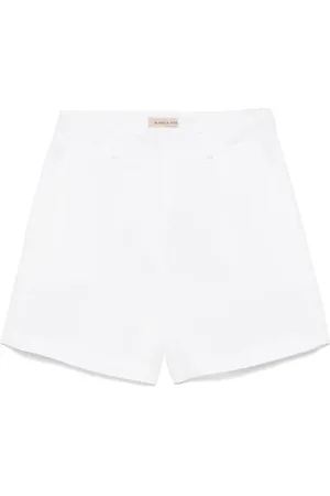 BLANCA Pressed-crease shorts