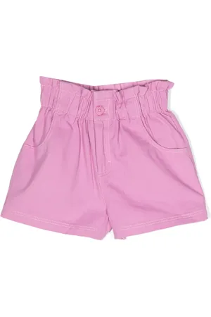 Molo Ruched-waist mini shorts