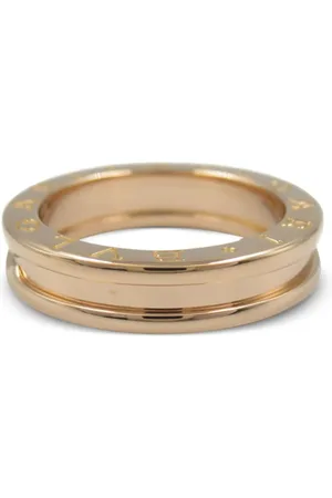Bvlgari 2010s 18K rose B.zero1 ring