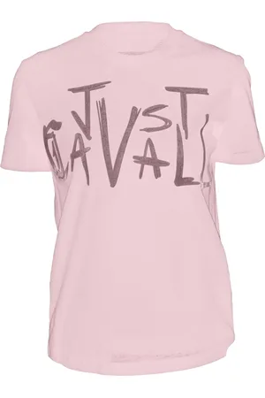 Roberto Cavalli Logo-appliqué T-shirt
