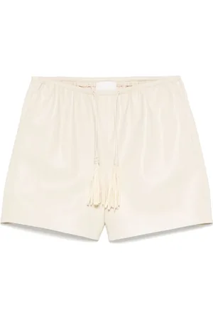 Nanushka Faux-leather shorts