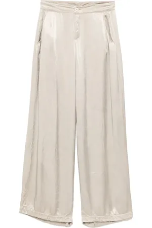 TRANSIT Satin palazzo pants