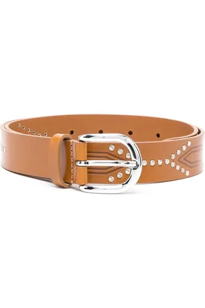 Isabel Marant Telly stud-embellished leather belt