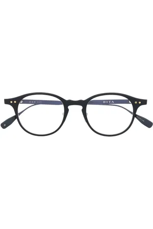 DITA EYEWEAR Ash engraved-logo glasses