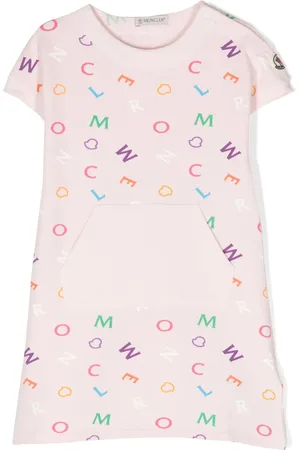 Moncler Logo-print stretch-cotton T-shirt dress