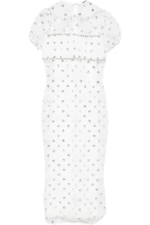VIVETTA Sequin-embellished midi dress