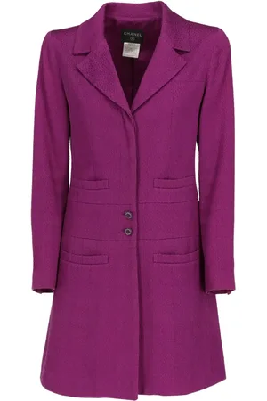 CHANEL 2001 buttoned coat