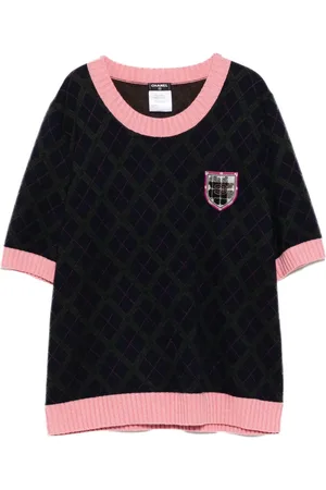 CHANEL 2013-2014 short-sleeved jumper