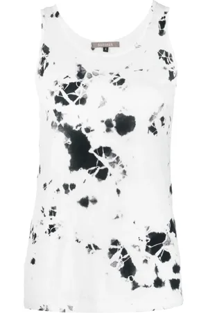 SUZUSAN Madara tie-dye cotton tank top