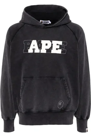 A Bathing Ape Logo print hoodie