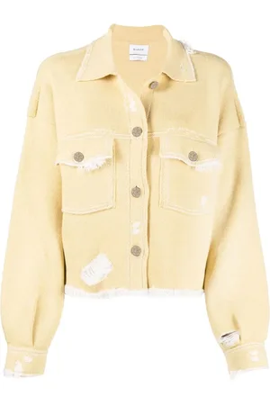 Barrie Fringed denim jacket