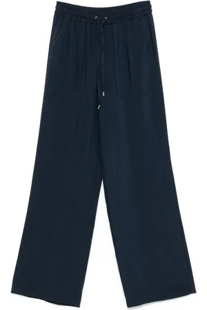 HUGO BOSS Twill wide-leg trousers
