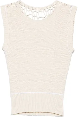Maison Margiela Open-knit vest