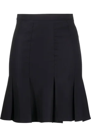Patou High-waist pleated miniskirt