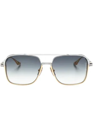 DITA EYEWEAR Square-frame titanium sunglasses