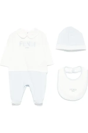 Fendi Logo-embroidered pajama set