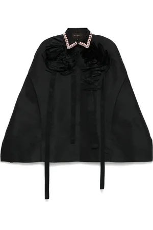 BIYAN 3D flower cape