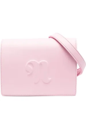 Nanushka Debossed-logo flap shoulder bag
