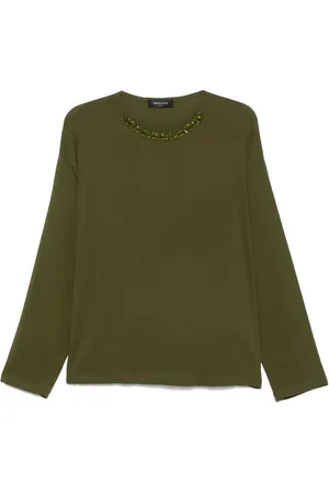 Fabiana Filippi Crystal-embellished blouse