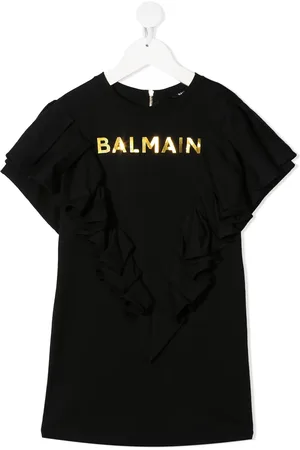 Balmain Logo print cotton T-shirt