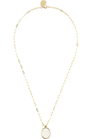 Simone Rocha Porcelain medallion necklace