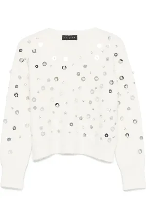 Kaos Sequin-embellished sweater