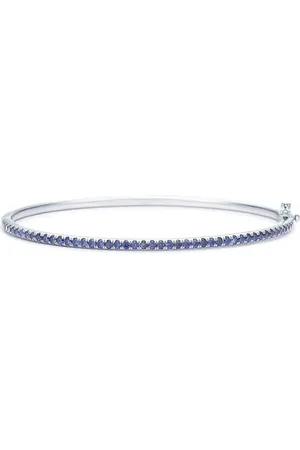 Kwiat 18kt white gold Stackable sapphire bangle