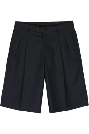 LARDINI Mid-rise tailored shorts