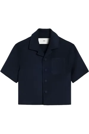 Ami Camp-collar jacket