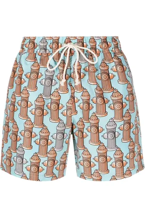 Palm Angels Fire Hydrant swim shorts
