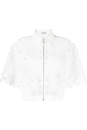 MAX & MOI Tanami floral-lace jacket