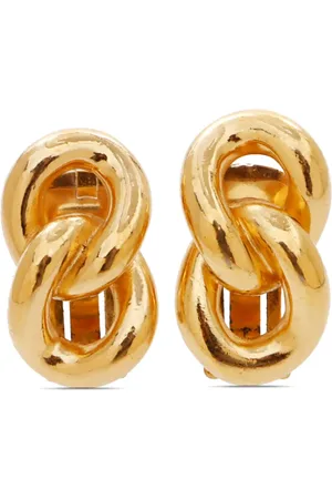 Dior Chain-link clip-on earrings