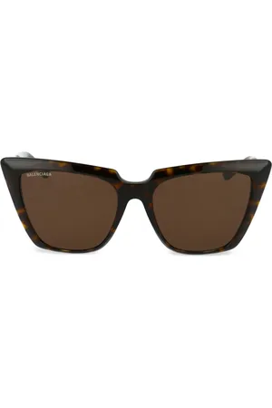 Balenciaga Tortoiseshell cat-eye frame sunglasses