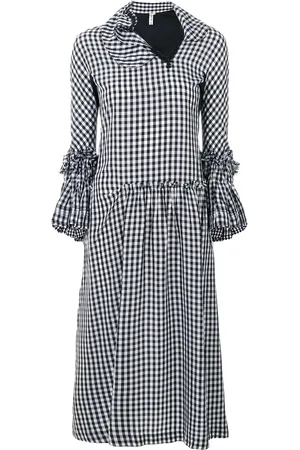 Comme des Garçons Ruffled gingham dress