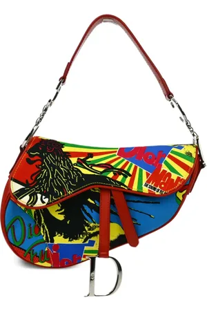 Dior 2003 DiorMania Saddle shoulder bag