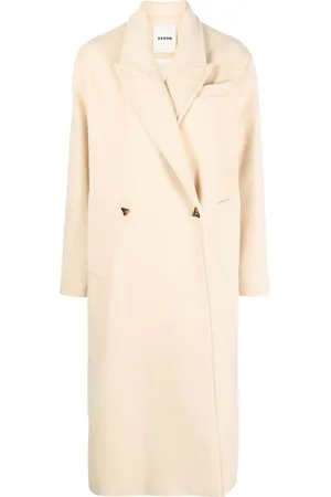 AERON Haven double-breasted wool coat