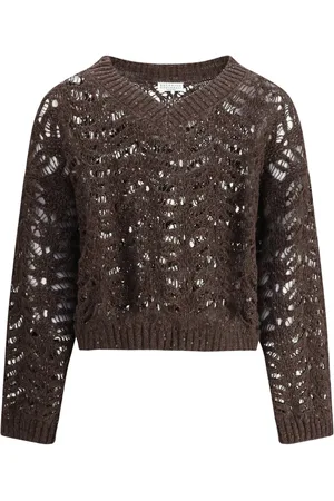 Brunello Cucinelli Crochet-knit jumper