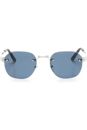 Cartier Round-frame rimless sunglasses