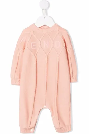 Fendi Embroidered-logo romper