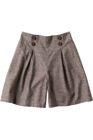 Familiar Tailored cotton shorts