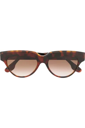 Victoria Beckham Small bevelled cat-eye sunglasses