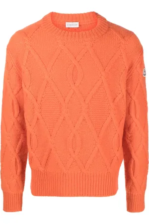 Moncler Logo-patch knitted jumper