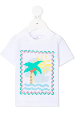 Stella McCartney Palm tree-print T-shirt
