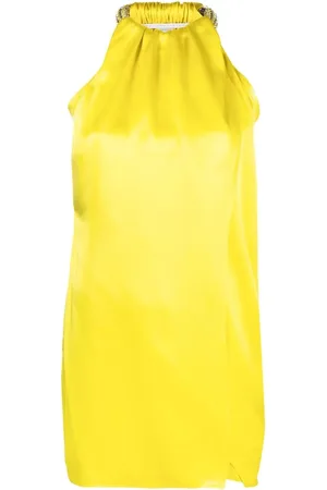 Stella McCartney Crystal-choker mini dress