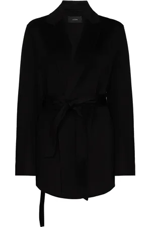 Joseph Cenda double-face belted coat
