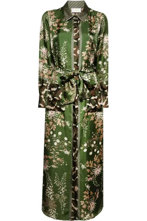 PIERRE-LOUIS MASCIA Floral-print maxi dress