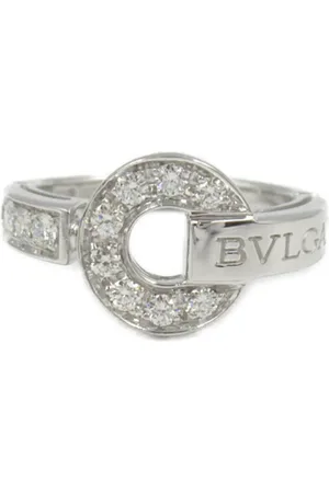 Bvlgari 2010s 18kt white gold Bvlgari Bvlgari diamond ring